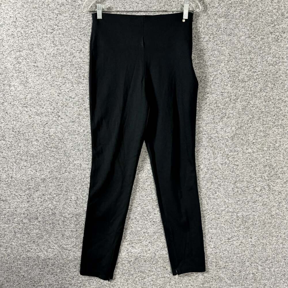Fabletics Women's Size Medium Black Viscose Side Zip Skinny Leg Pants